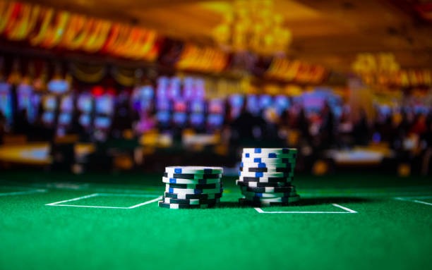 Stake selection interface showing chip denominations